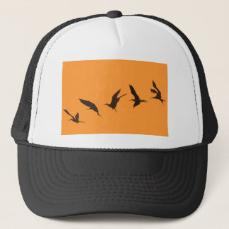Magnificent frigate bird Galapagos Islands Trucker Hat