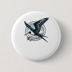 Magnificent Frigatebird 3 Sticker 6 Cm Round Badge