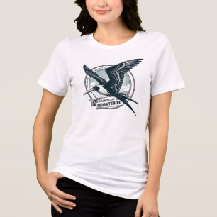 Magnificent Frigatebird 3 Sticker Tri-Blend Shirt
