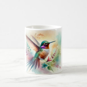 Magnificent Hummingbird 121024AREF114 - Watercolor Coffee Mug