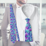 Magnificent hydrangea blossoms       tie<br><div class="desc">Magnificent hydrangea blossoms combined into a lush,  floral pattern. Beautiful colours in blue,  pink,  turqouise. Wonderful gift idea for him to any occasion.</div>