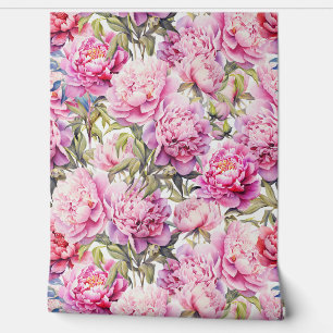Magnificent Love peonies Wallpaper