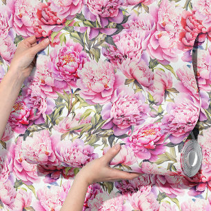 Magnificent Love peonies Wallpaper