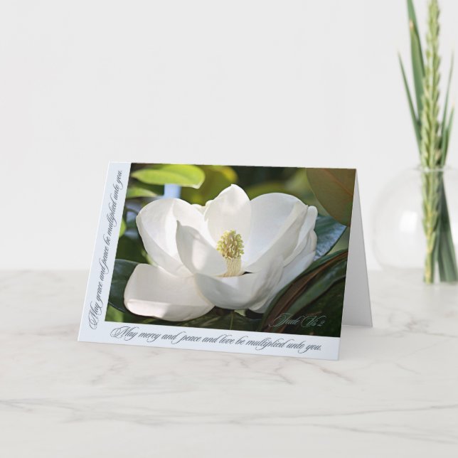 Magnificent Magnolia Card (Front)