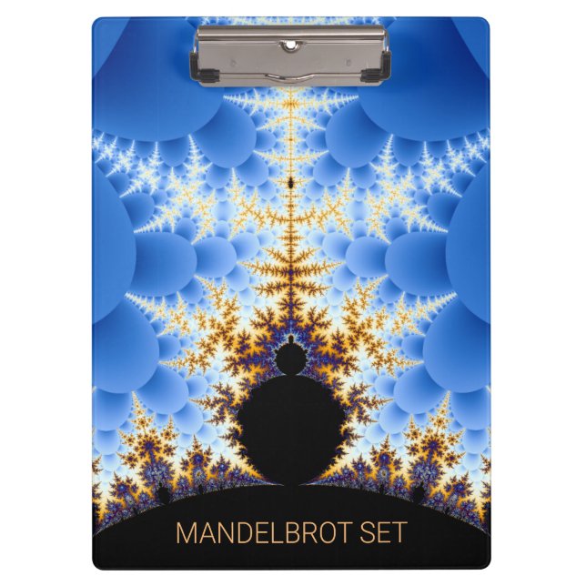Magnificent Mandelbrot Fractal Clipboard (Front)