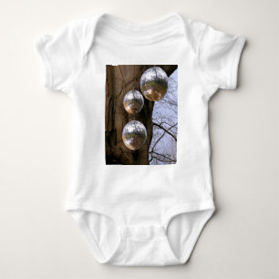 Magnificent! Mirror Balls Baby Bodysuit