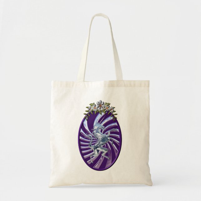 Magnificent Mythical Unicorn Tote Bag (Front)
