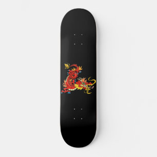 Magnificent Oriental Dragon Skateboard