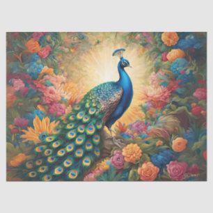 Magnificent Peacock Tissue Paper