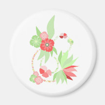 Magnificent pink tropical flowers