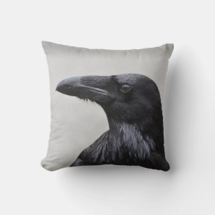 Magnificent Raven Cushion