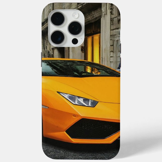 Magnificent Supercar iPhone 15 Pro Max Case Design (Back)