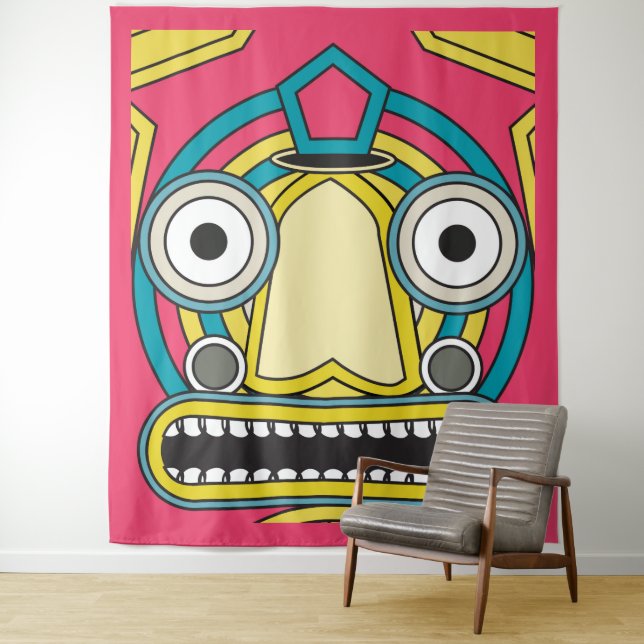 Magnificent tribal tapestry (In Situ)