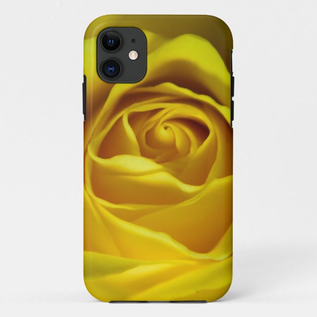 Magnificent yellow rose macro picture Case-Mate iPhone case (Back)