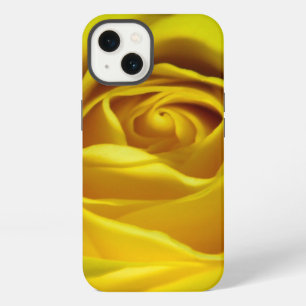 Magnificent yellow rose macro picture iPhone case