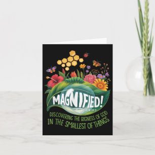 Magnified Smallest Insects Adventure Vbs 2025  Card
