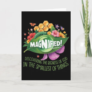 Magnified Smallest Insects Adventure Vbs 2025 Card