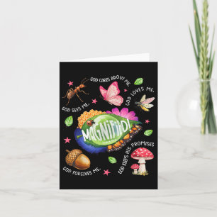 Magnified Smallest Insects Psalm 34_3 Insects Vbs  Card