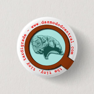 Magnified Tardigrade 3 Cm Round Badge