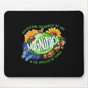 Magnified Vbs 2025 Discovering The Bigness Of God  Mouse Pad