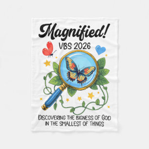 Magnified Vbs 2026 Butterfly Discovering The Fleece Blanket