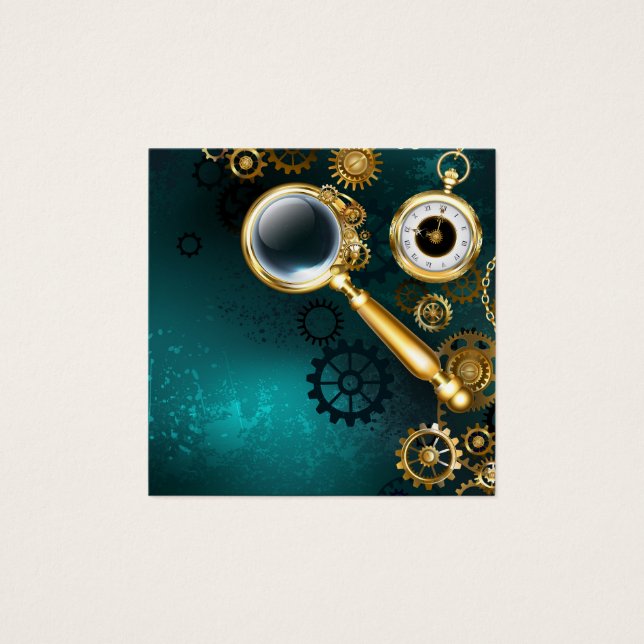 Magnifier in Steampunk Style (Front)