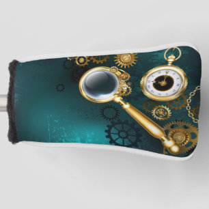 Magnifier in Steampunk Style Golf Head Cover