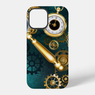 Magnifier in Steampunk Style iPhone 12 Case