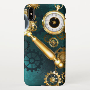 Magnifier in Steampunk Style iPhone Case