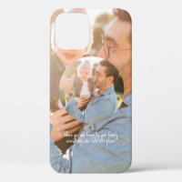 Magnifier Photo Collage Simple Round Frame