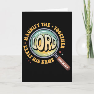 Magnify The Lord Bible Verse Magnified Vbs 2025 Su Card