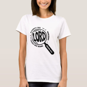 Magnify The Lord Bible Verse Magnified Vbs 2025 Su T-Shirt