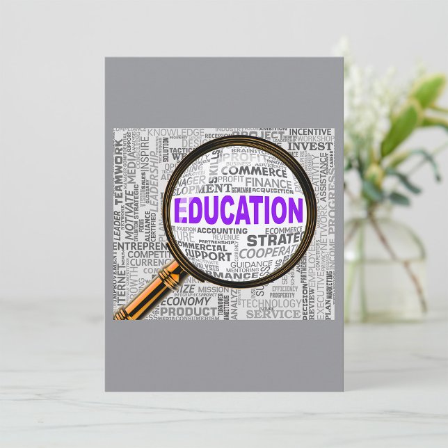 Magnifying Education Invitation (Creator Uploaded)
