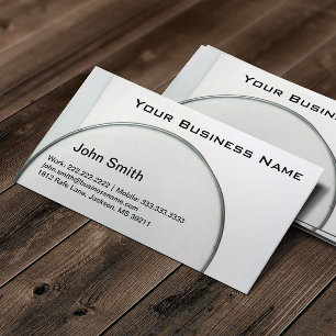 Magnifying Glass Detective Investigator Business Card