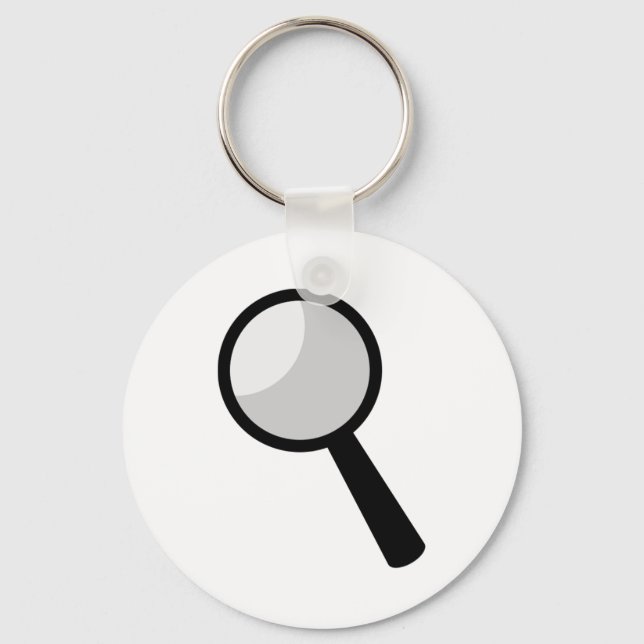 Magnifying Glass Key Ring (Front)