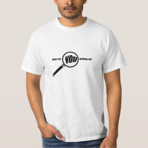 magnifying glass logo T-Shirt