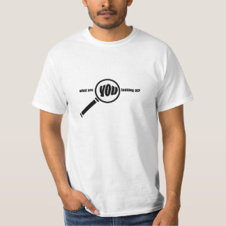 magnifying glass logo T-Shirt