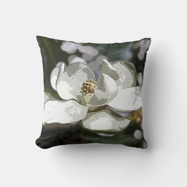 Magnolia 2760 Pillow (Square) (Front)