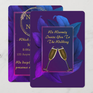 Magnolia 2 Wedding Invitation