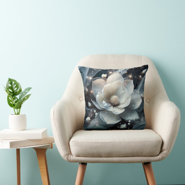 Magnolia and Pearls Cushion (Chair)