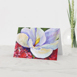 Magnolia & Azaleas Card