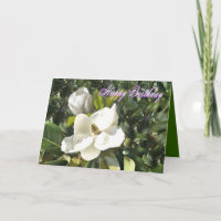 Magnolia birthday-add your own words