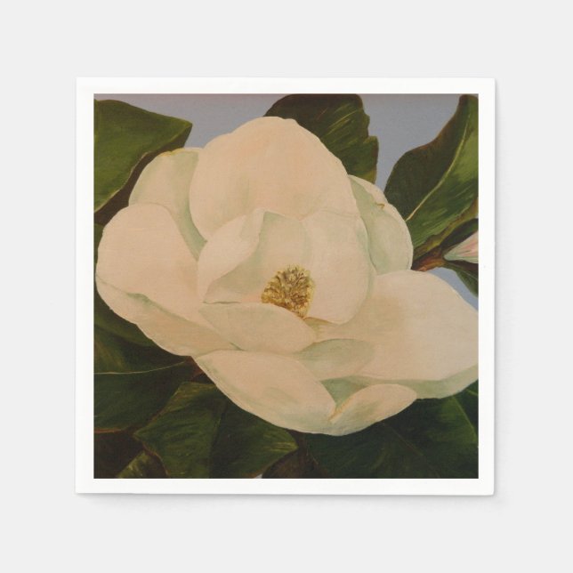 Magnolia Bloom Napkin (Front)