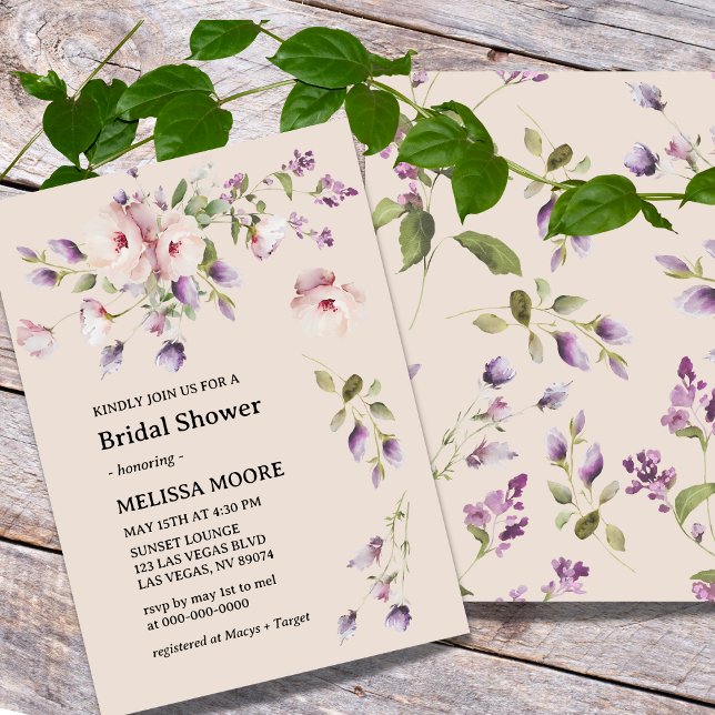 Magnolia Blooms Bridal Shower Invitation (Creator Uploaded)