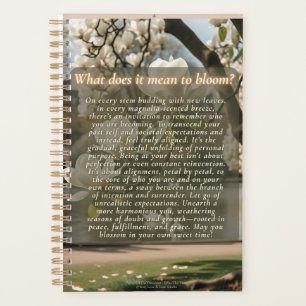 Magnolia Blooms Planner