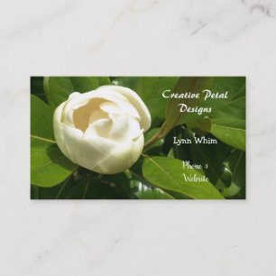 Magnolia Blossom Business Card