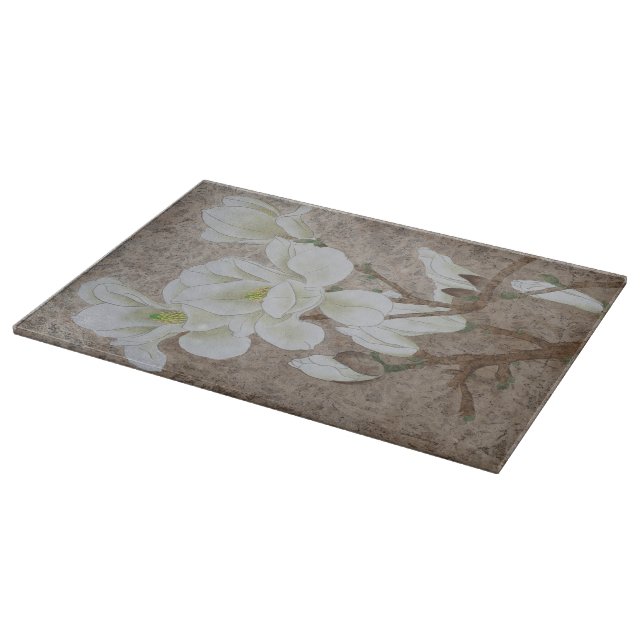 Magnolia Blossom  Cutting Board (Corner)