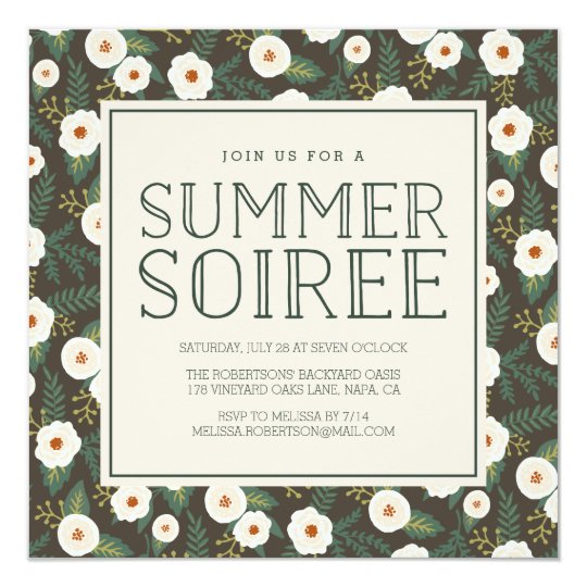 Summer Soiree Invitation 7