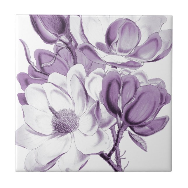 Magnolia Ceramic Tile (Front)