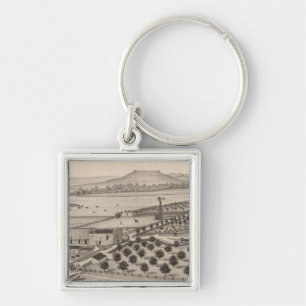 Magnolia Farm, Kansas Key Ring